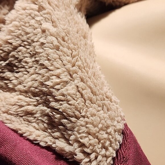 new JOHN BLAIR mens 3XL Supreme Fleece Sherpa Lined Hoodie zip up sweatshirt - Picture 5 of 6